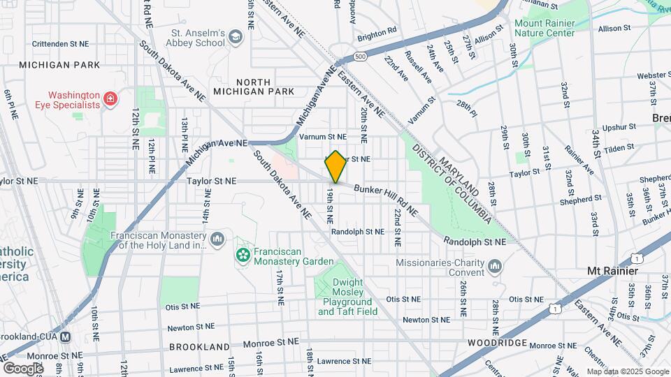 4121 19th St NE Map and Location Details