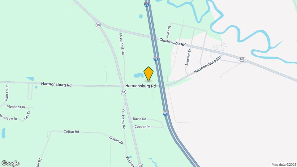 16562 Harmonsburg Rd Map and Location Details