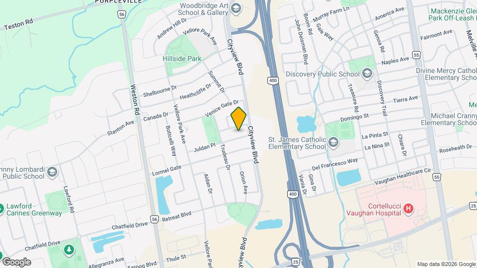 46 Ozner Crescent Map and Location Details