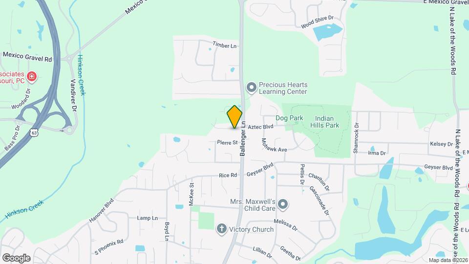 4712 Dehaven Dr Map and Location Details