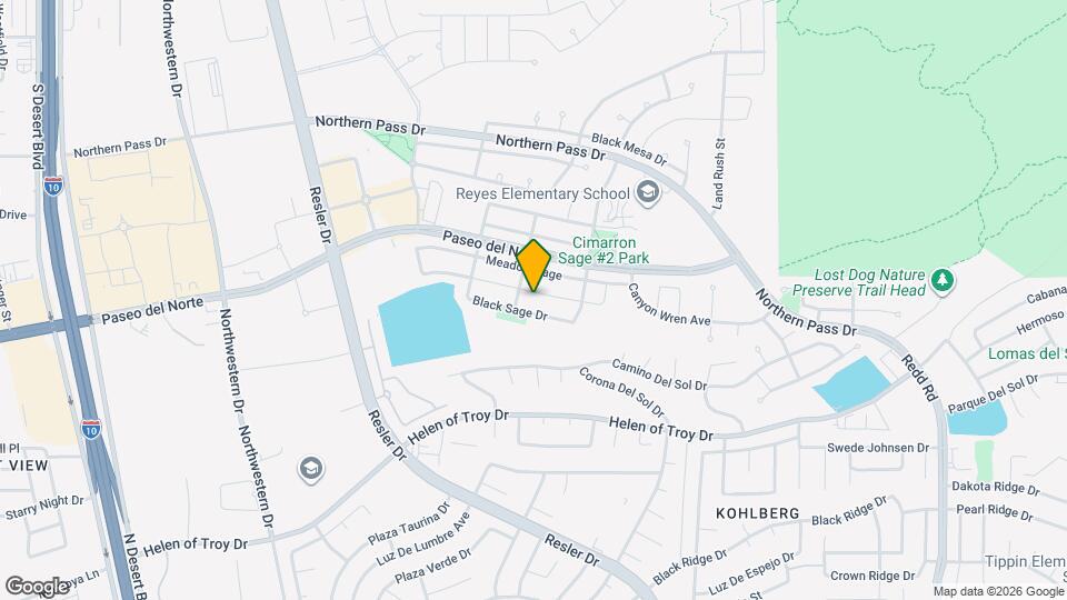 7344 Autumn Sage Dr Map and Location Details