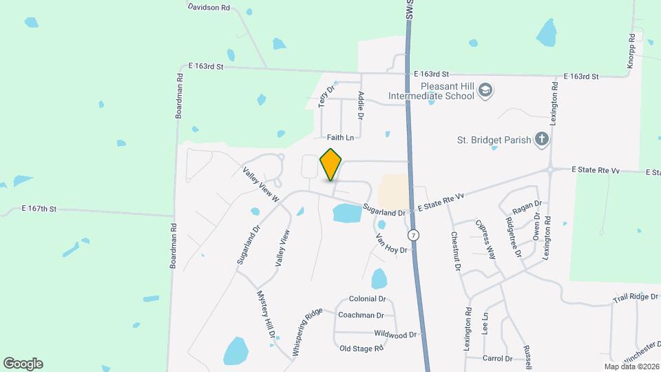 2107 Highridge Dr Mapa y Detalles de la Ubicación