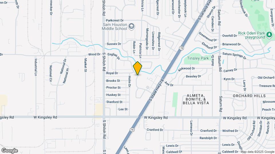 2714 Patricia Ln Map and Location Details