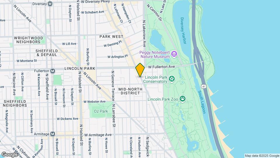 2322 N Clark St, Unit 309 Mapa y Detalles de la Ubicación