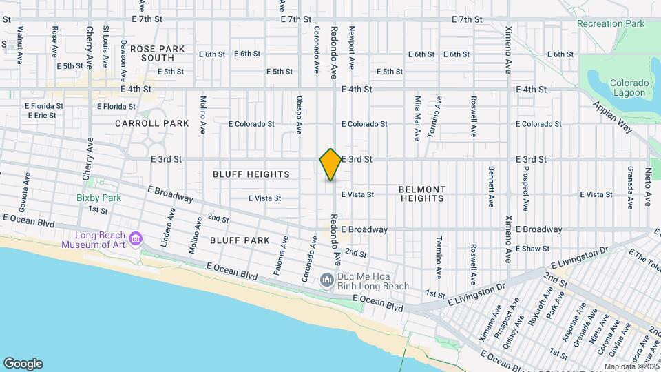 259 Redondo Ave Map and Location Details
