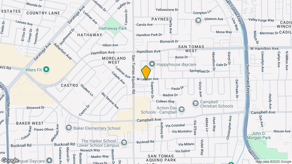 1420 W Latimer Ave Mapa y Detalles de la Ubicación