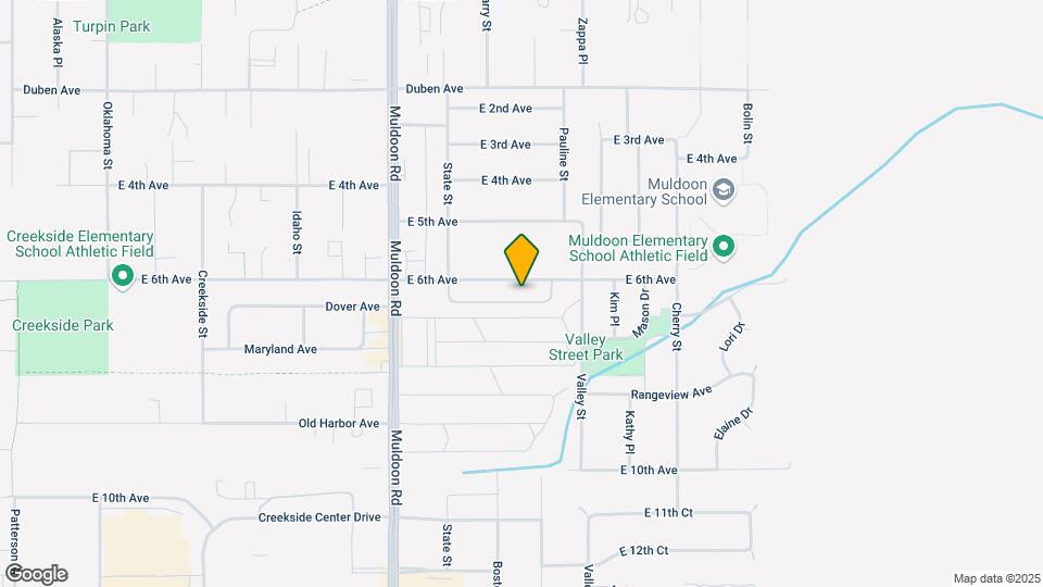 8132 E 6th Ave Mapa y Detalles de la Ubicación