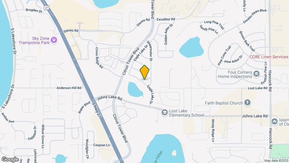 2803 Eagle Lake Dr Map and Location Details