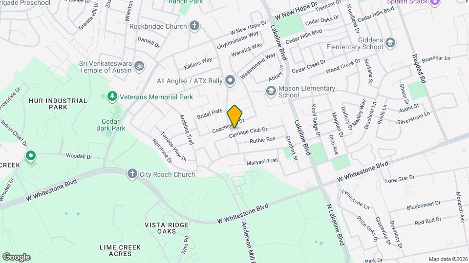 1919 Carriage Club Dr Map and Location Details