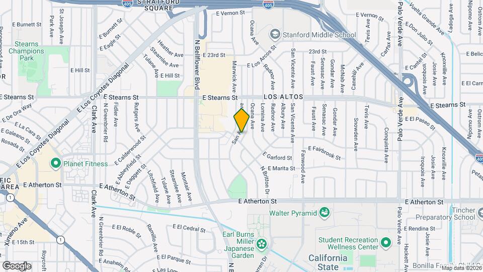 2108 San Anseline Ave, Unit 2108 San Anseline Ave Map and Location Details
