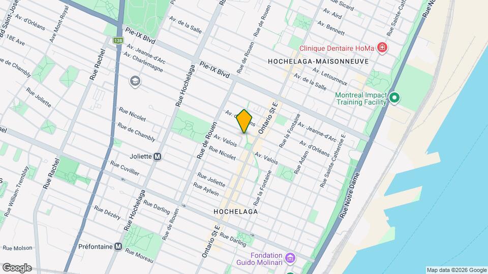 2030-2034 Bourbonnière Map and Location Details