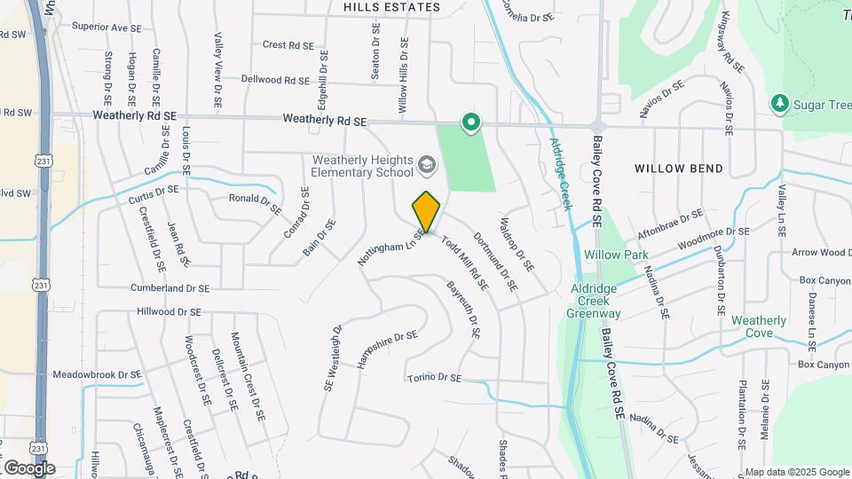 9600 Todd Mill Rd SE Map and Location Details