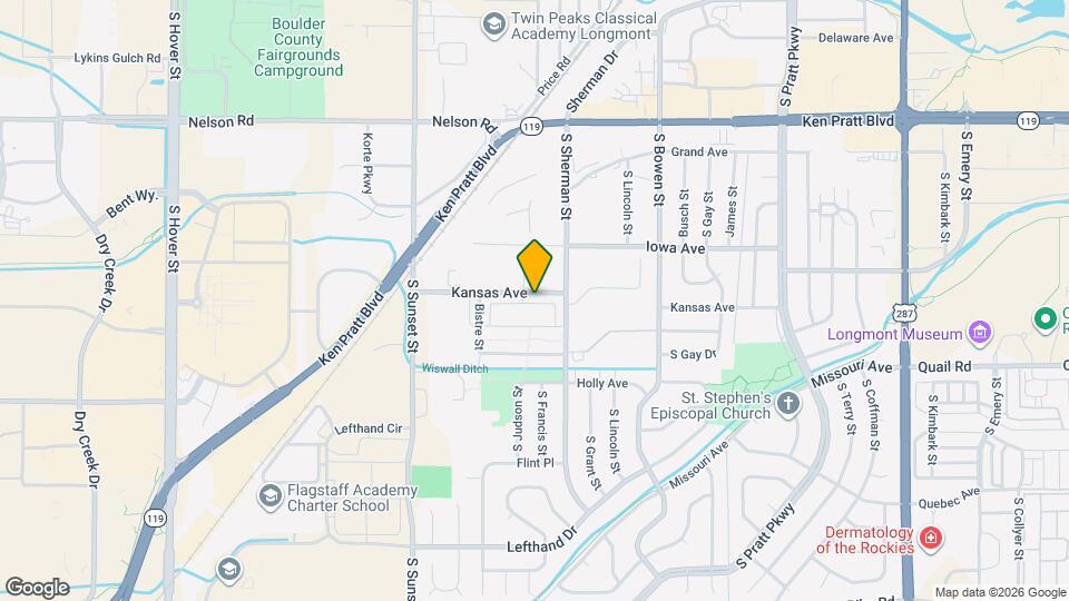 1433 Kansas Ave Map and Location Details