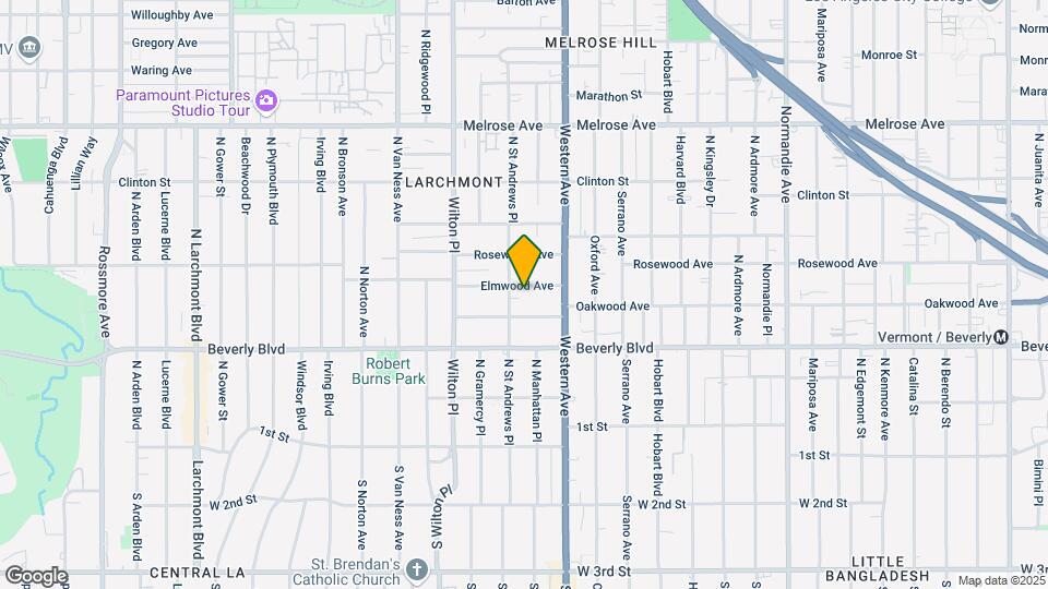 4748 Elmwood Ave Map and Location Details