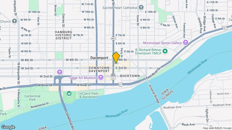 Mississippi Lofts Map and Location Details