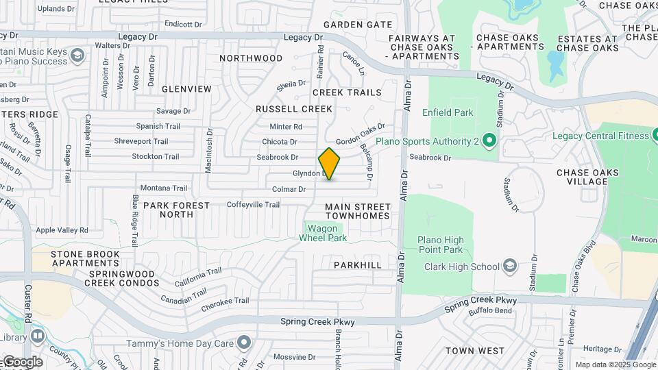 1213 Colmar Dr Map and Location Details