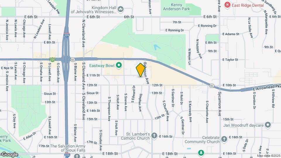 3509 E 11 Th St Map and Location Details