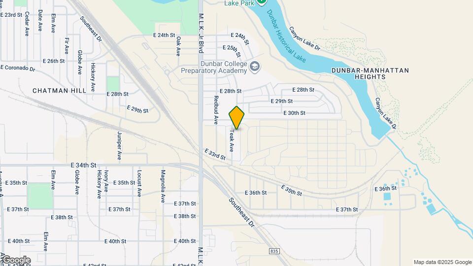 3113 Teak Ave Map and Location Details
