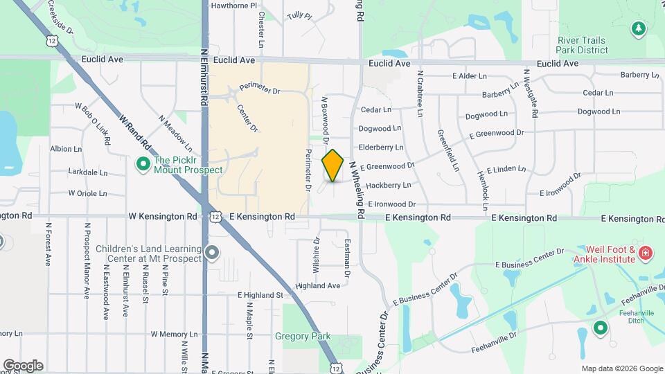 916 N Boxwood Dr Map and Location Details