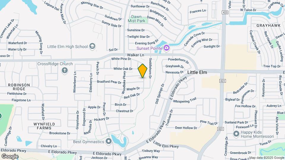2357 Bradford Pear Dr Map and Location Details