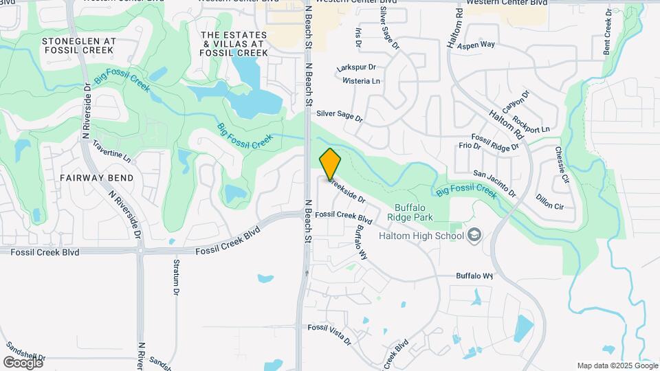 4512 Creekside Dr Map and Location Details