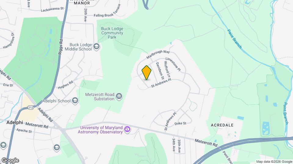 3401 Marlbrough Ct Map and Location Details