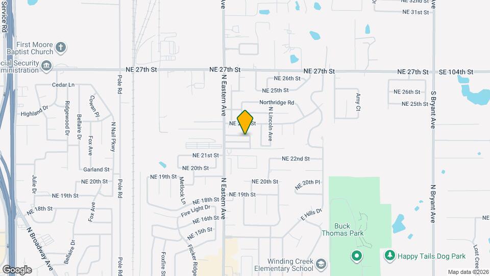 907 Woodward Ave Map and Location Details