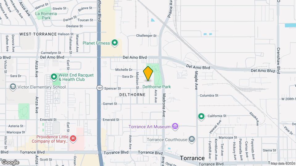 20445 Osage Ave, Unit B Map and Location Details