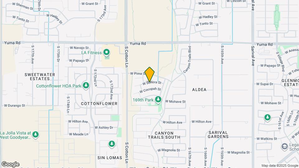 16979 W Sonora St Map and Location Details