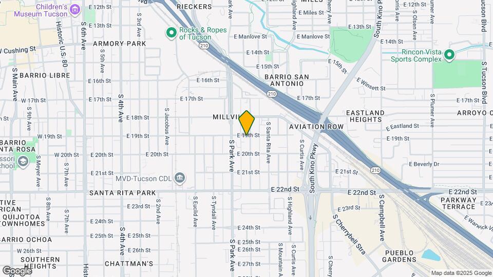 902 S Fremont Ave Map and Location Details