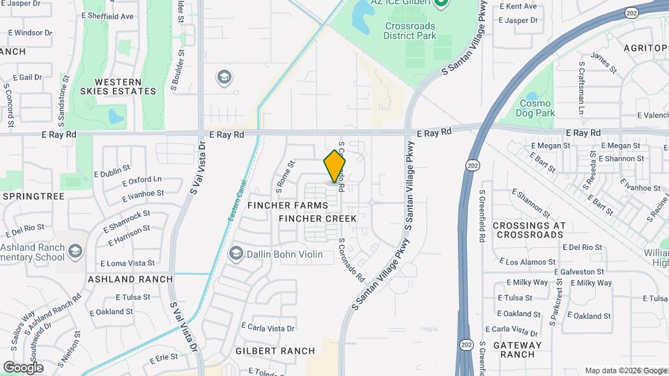 1979 E Oxford Ln Map and Location Details
