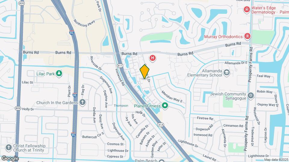 3402 Gardens East Dr, Unit Glenbrook Map and Location Details