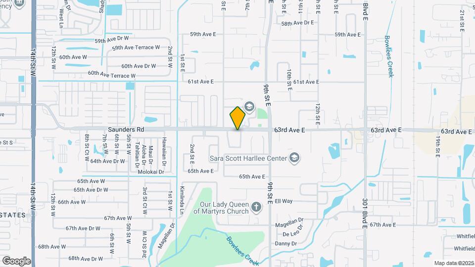 6356 5th St Cir E Map and Location Details