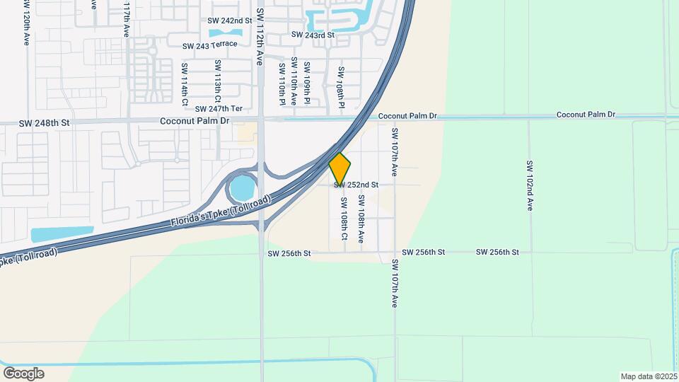 25216 SW 108th Ct Map and Location Details