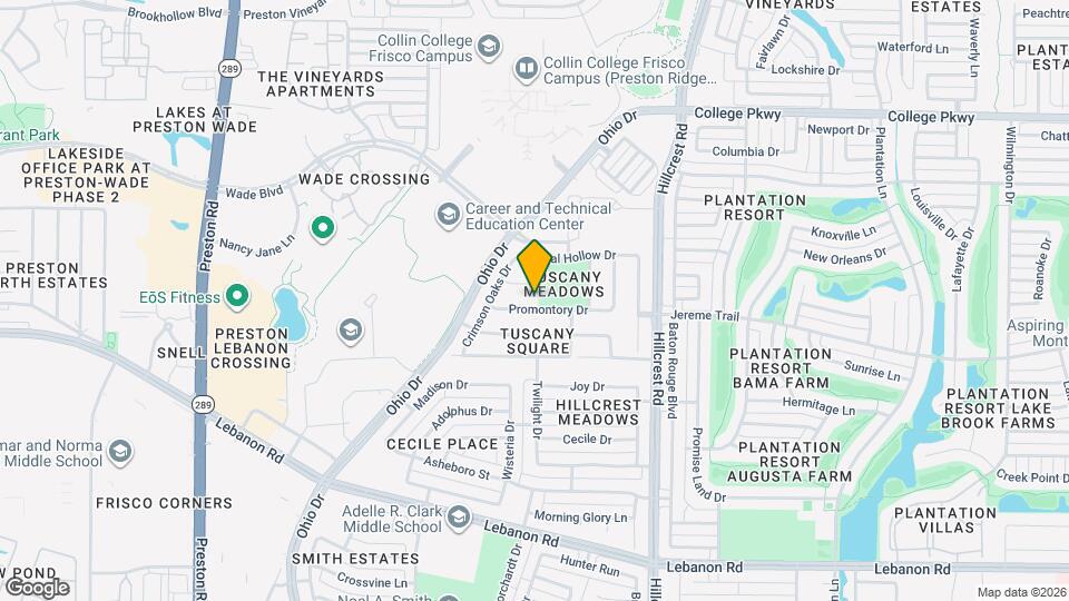 10028 Promontory Dr Map and Location Details