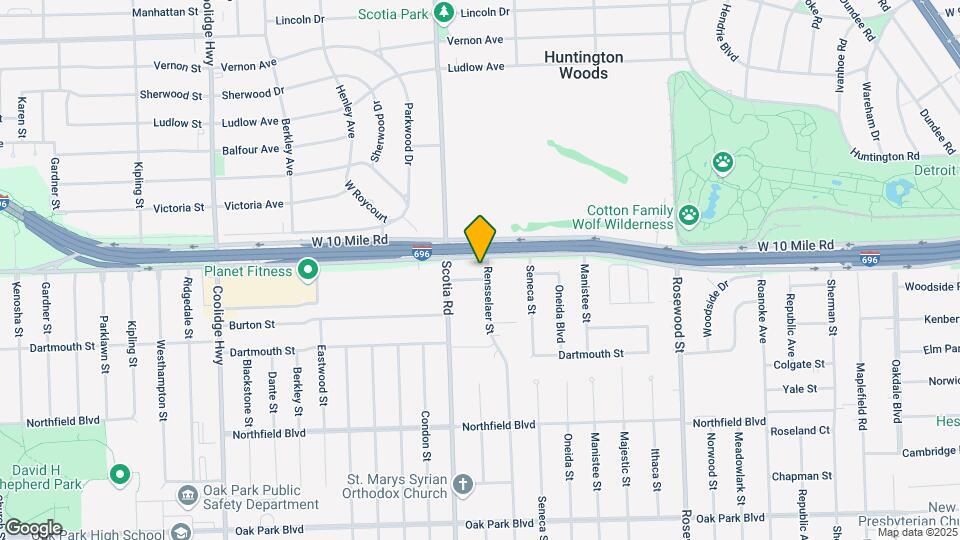 Huntington Parc Townhomes Map and Location Details