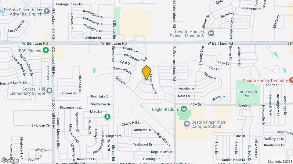 909 Madera Dr Map and Location Details