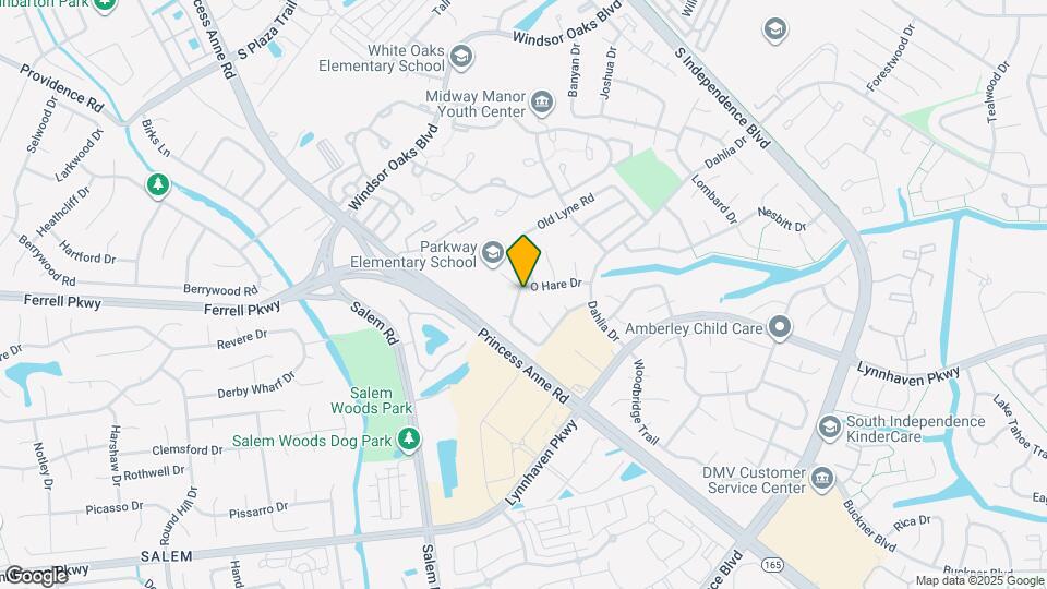 4165 O Hare Dr Map and Location Details