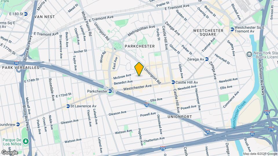 2035 Benedict Ave Mapa y Detalles de la Ubicación