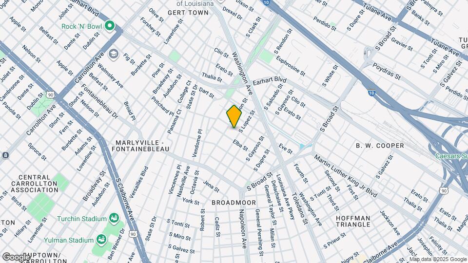 4412 Eden St Map and Location Details