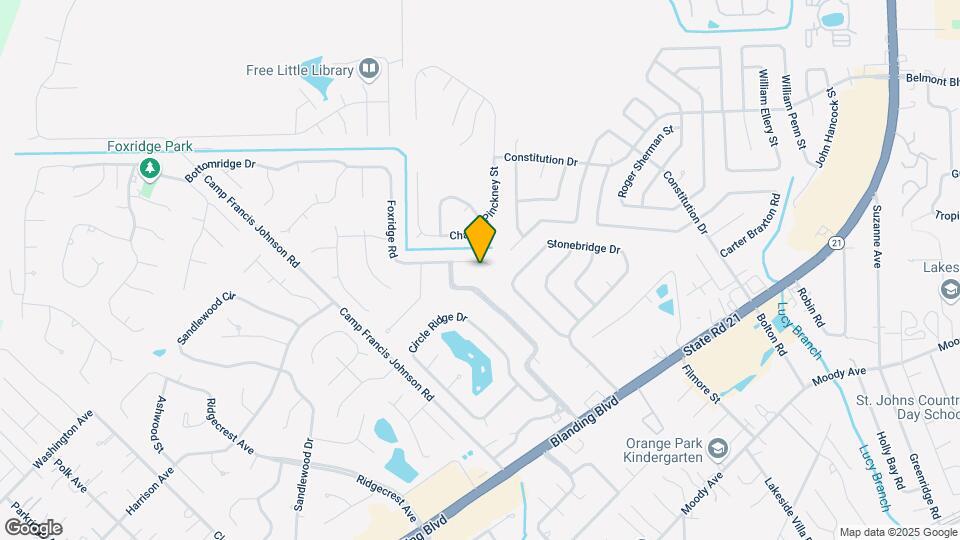 213 Stoneridge Ct Map and Location Details