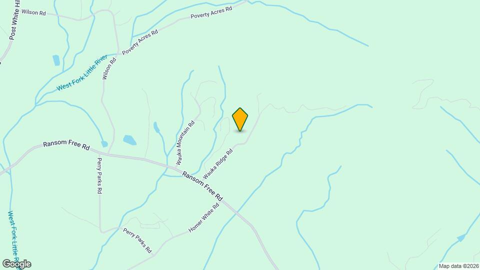 313 Wauka Ridge Rd Map and Location Details