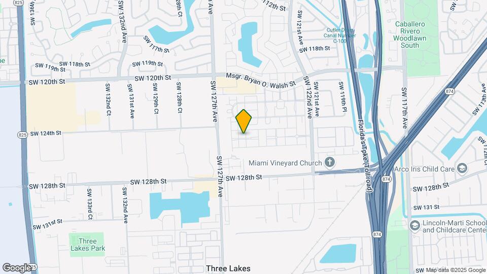 12472 SW 124th Path Map and Location Details