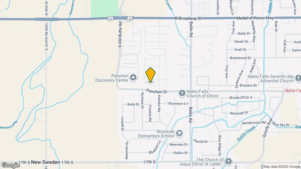 550 Trails End Map and Location Details