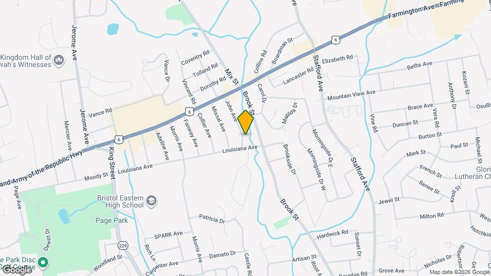 117 John Ave Map and Location Details