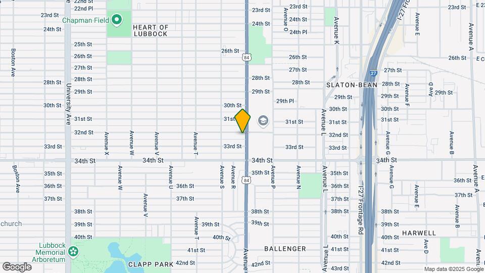 1701 32nd St Map and Location Details