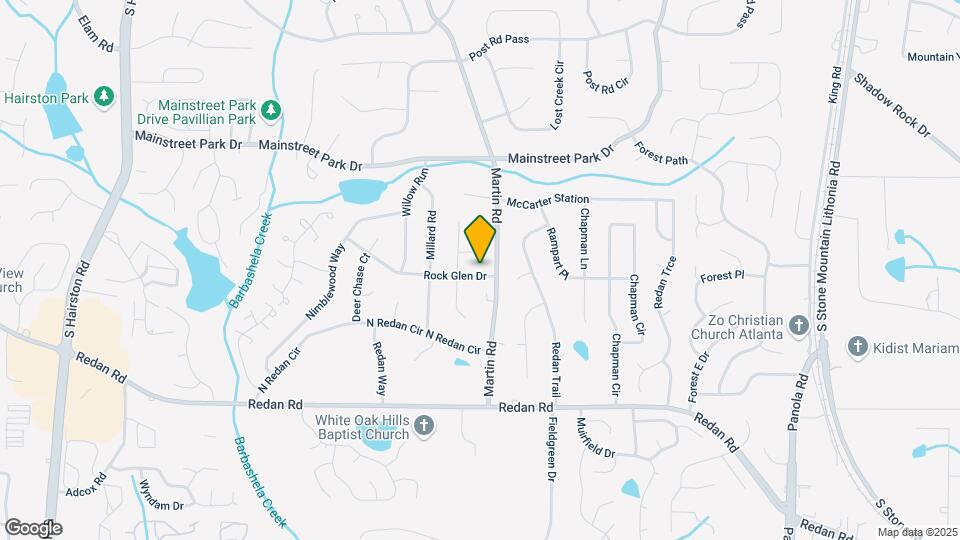 5136 Rock Glen Dr Map and Location Details