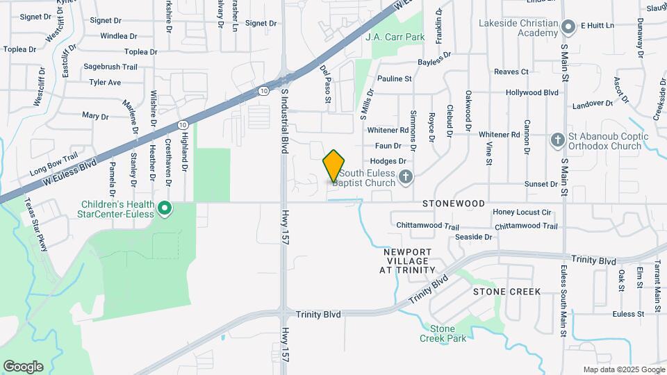 1102 Deedee Creek Dr Map and Location Details