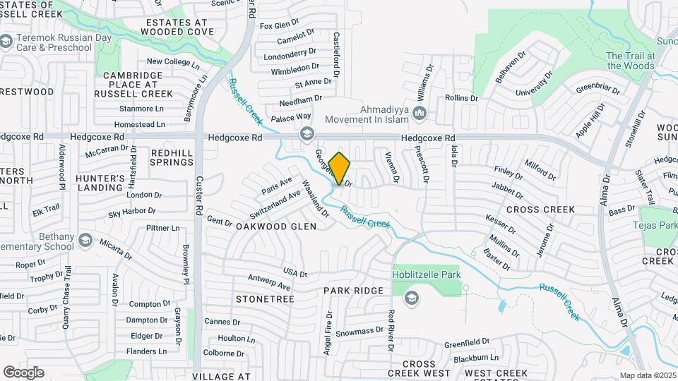 7709 Radford Cir Map and Location Details