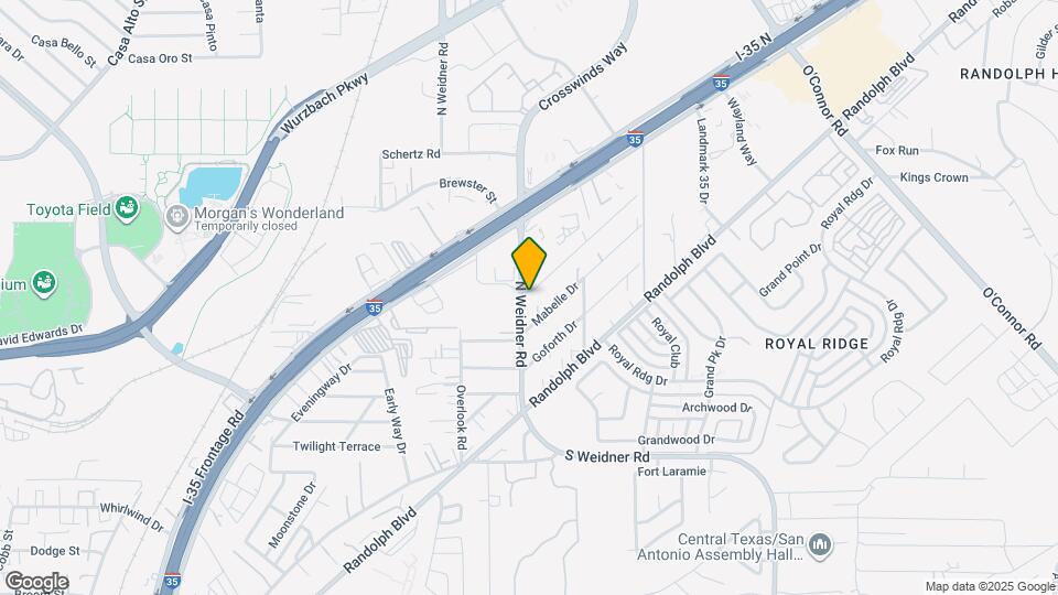 5602 Bienville Dr Mapa y Detalles de la Ubicación